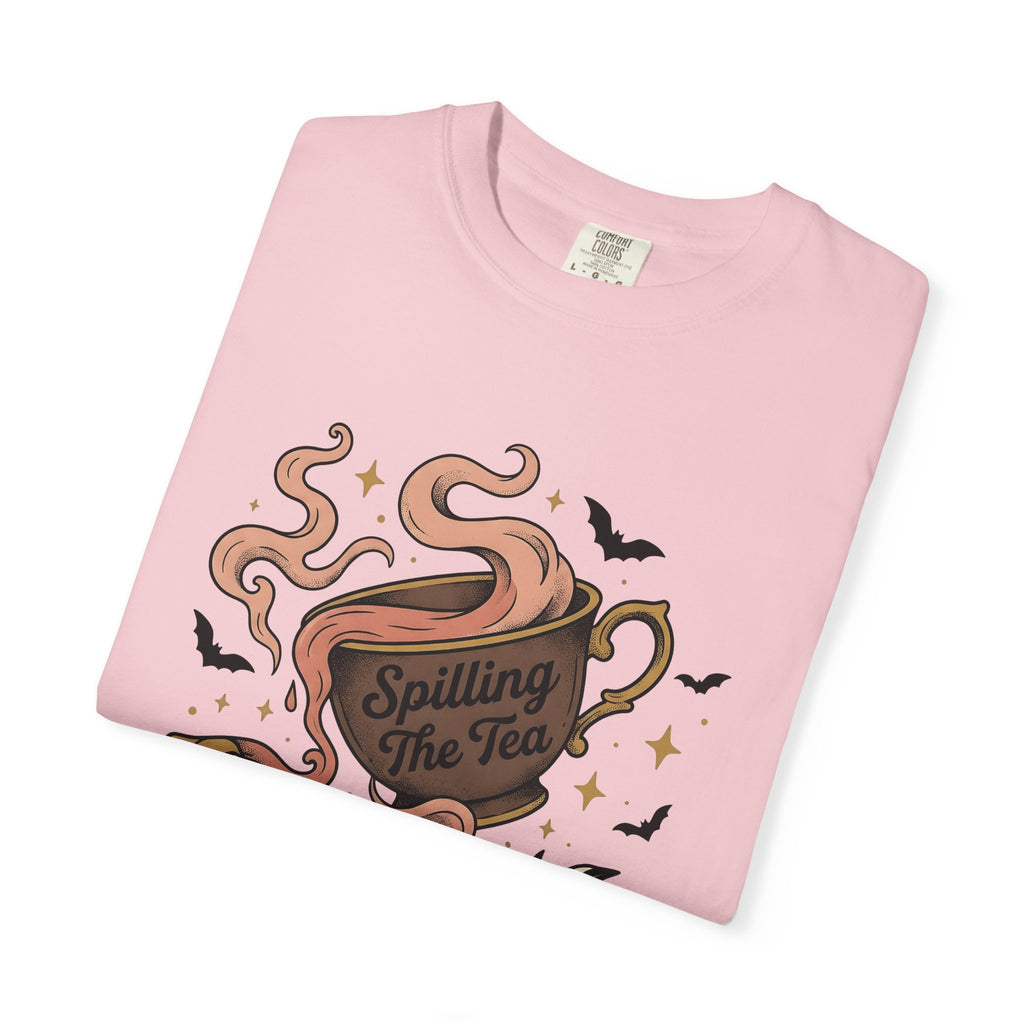 Witch Hand Cup Shirt Boho Chic Occult Gift Women Antique Tee Hand Cupping T-Shirt Bohemian Fan Vintage Tshirt Occult Graphic Classic Vampire