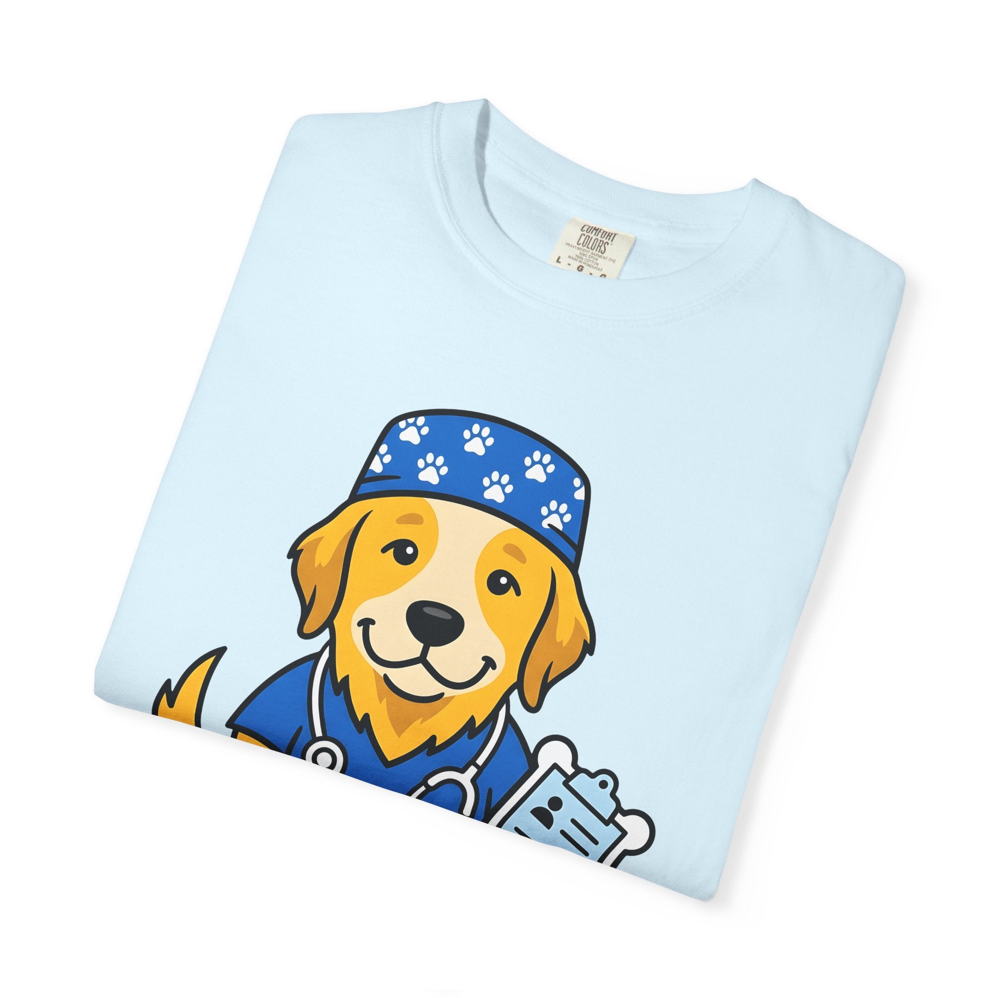 Dog Medical Nurse Shirt Nurses Creatures Gift Women Illustrated Tee Veterinary Nurse T-Shirt Nursing Enthusiast Cartoon Tshirt Animal