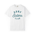 Surf Club Shirt Surfing Beach Gift Women Modern Tee Surfing Club T-Shirt Surfer Fan Surf Tee Coastal Graphic Retro Script Font Tshirt