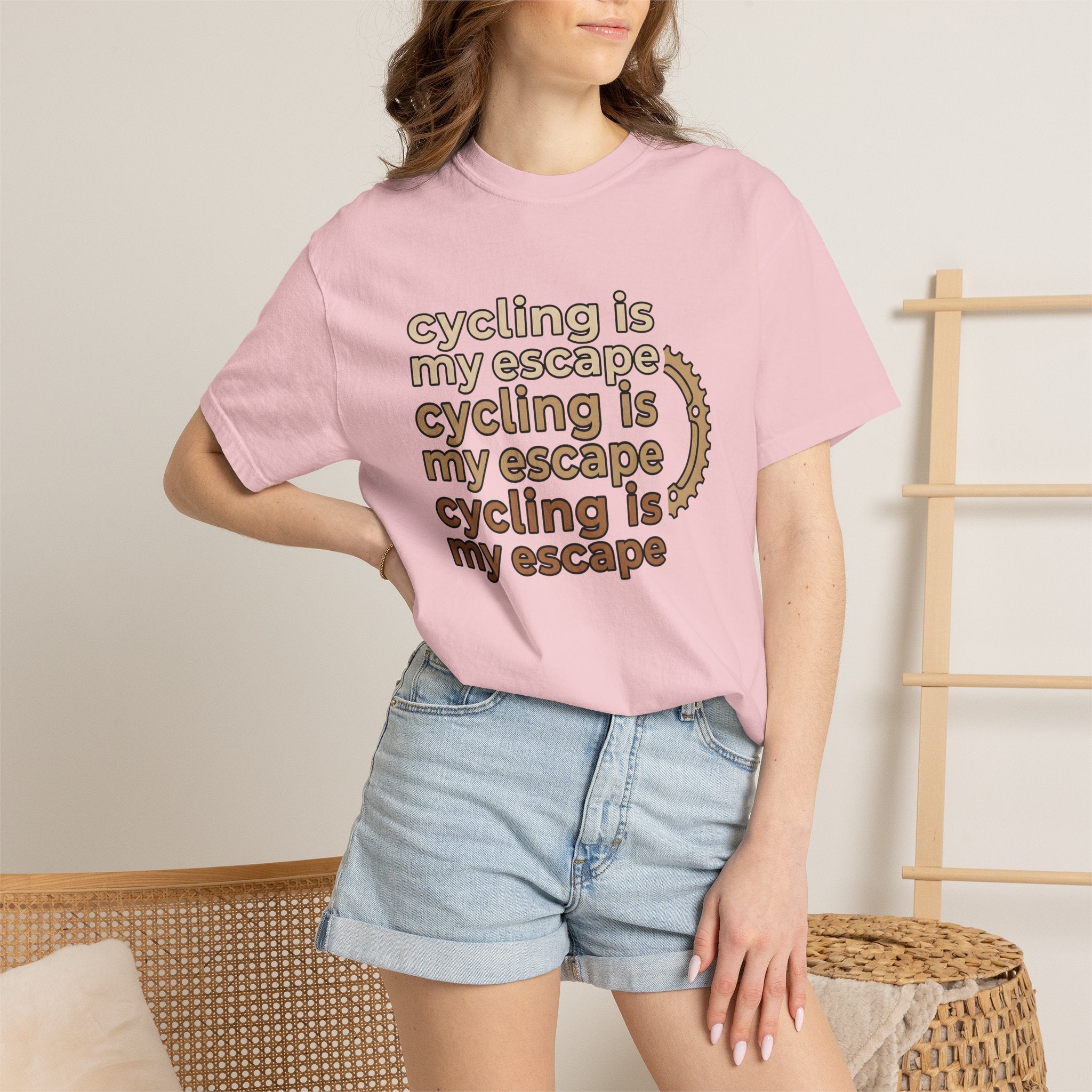 Bike Parts Shirt Cycling Workout Gift Women Striking Tee Bicycle T-Shirt Cyclist Enthusiast Bold Tshirt Fitness Graphic Clean Cycling Tshirt