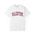 Vintage College Text Shirt Valentine Affection Gift Women Varsity Tee College Book T-Shirt Cupid Fan Letterman Tshirt Love Graphic Old