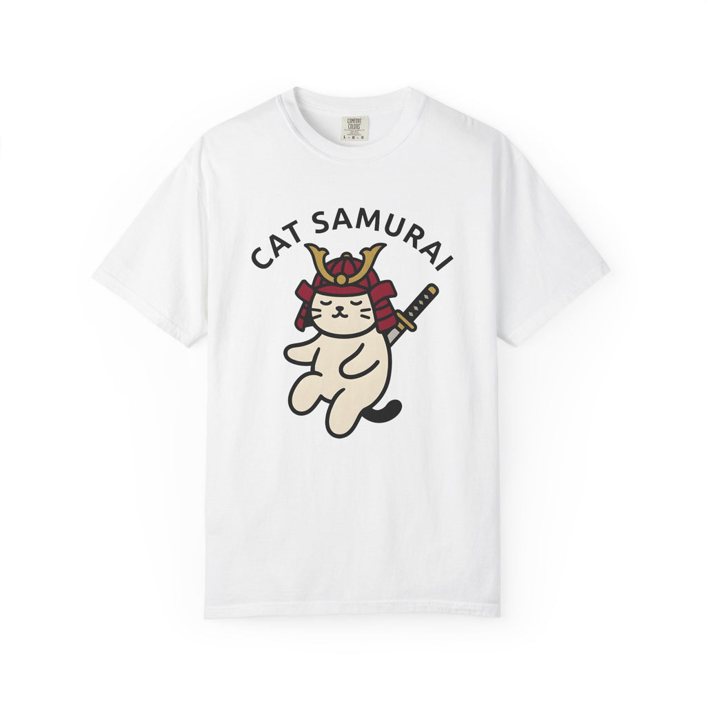 Ninja Cat Shirt Cat Pet Gift Women Cute Tee Kitty T-Shirt Cat Fan Kawaii Tshirt Animal Graphic Comic Blade Tshirt