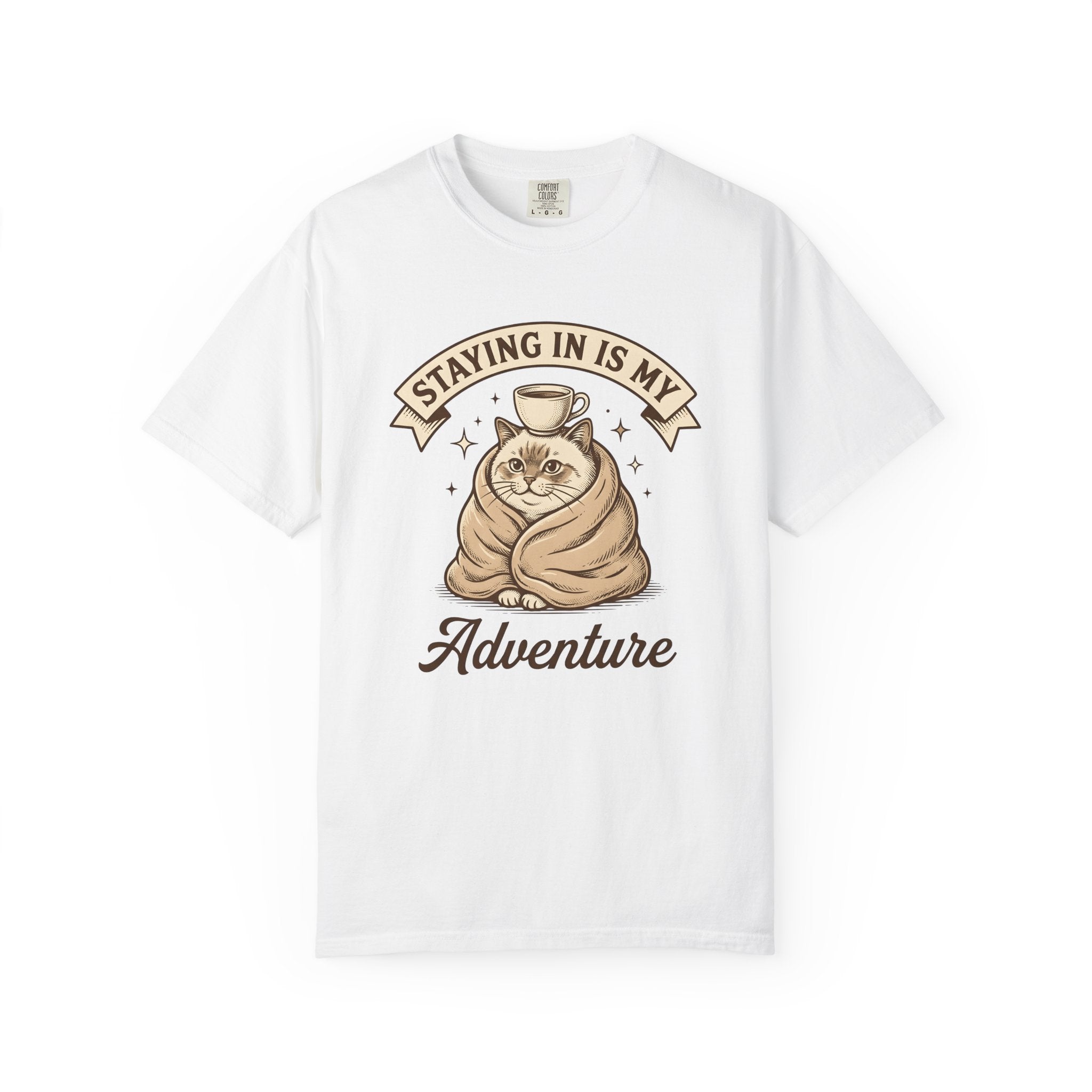 Comfortable Cat Shirt Cat Houseware Gift Women Retro Tee Kitty T-Shirt Feline Fan Vintage Tshirt Home Design Sketch Mug Tshirt