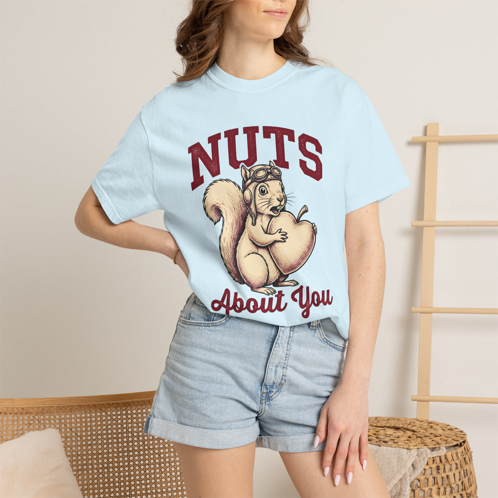 Chipmunk Heart Shirt St Valentines Day Pet Owner Gift Women Rustic Tee Squirrel T-Shirt Valentine Fan Vintage Tshirt Dog Owner Graphic Old