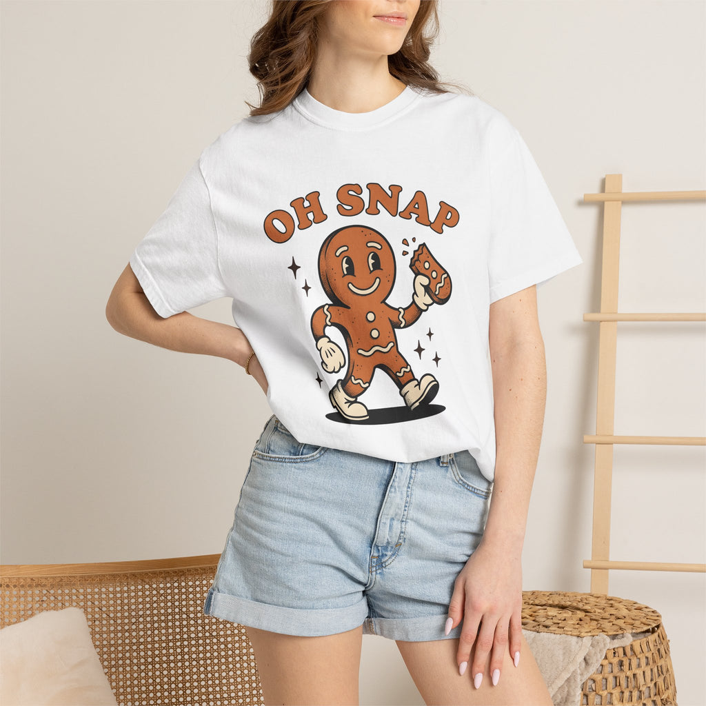 Gingerbread Cookie Shirt Holiday Xmas Gift Women Comic Tee Gingerbread T-Shirt Christmas Fan Cartoon Tshirt Christmas Graphic Retro Sparkles