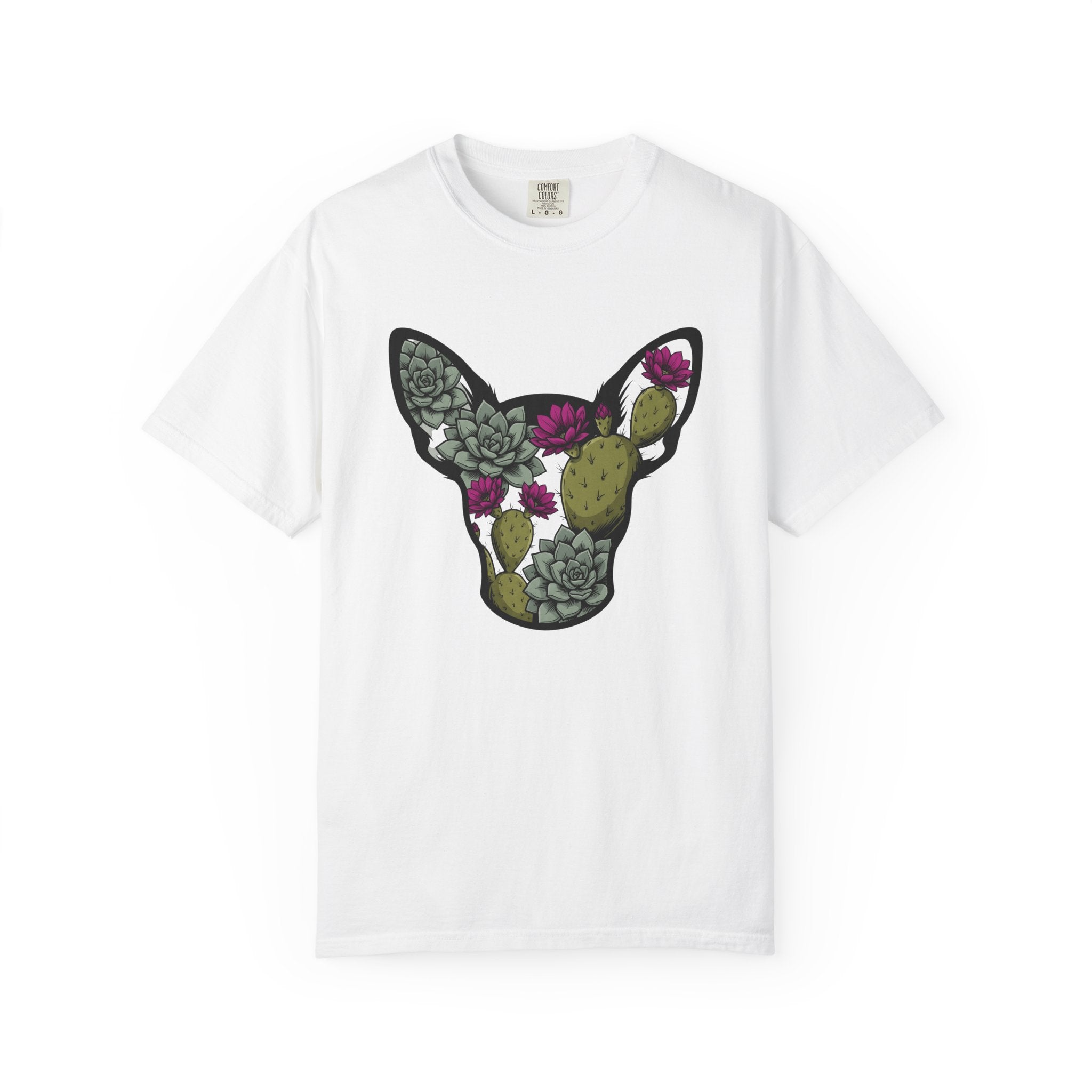 Puppy Flower Crown Shirt Dog Bloom Gift Women Vintage Tee Puppy Crown T-Shirt Dog Fan Puppy Art Tshirt Floral Graphic Doodle Aloe Tshirt