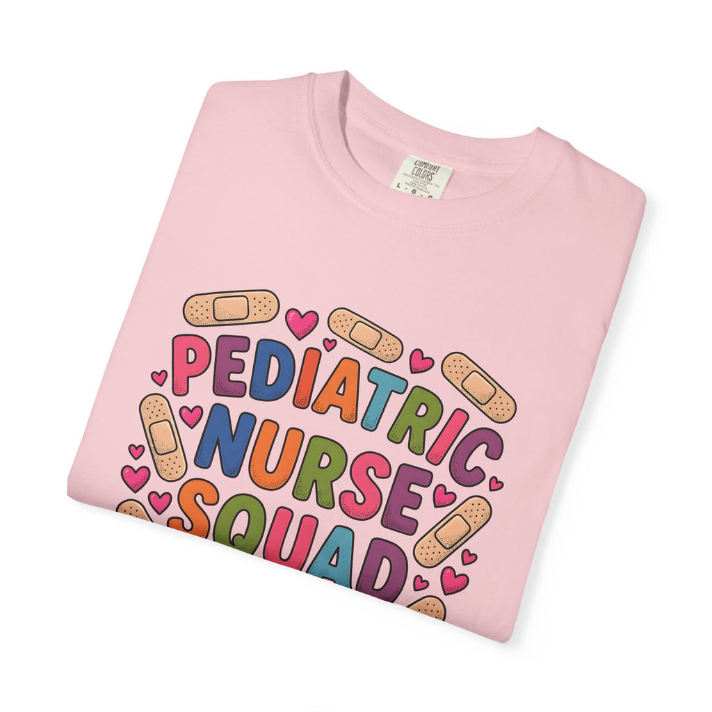 Nurse Squad Graphic Shirt Nurse Healthcare Gift Women Colorful Tee Nursing Crew T-Shirt Nurse Enthusiast Medical Tshirt Healthcare Graphic
