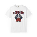 Puppy Paw Shirt Dog Mom Creature Gift Women Retro Tee Dog Paw T-Shirt Dog Mom Fan Vintage Tshirt Beast Graphic Stitched Star Pattern Tshirt