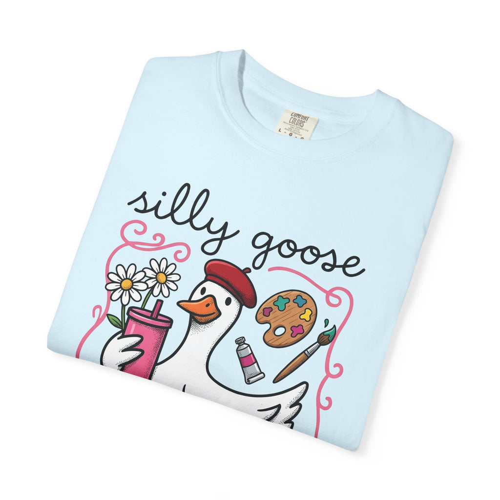 Goose Creative Supplies Shirt Teacher Crafts Gift Women Funny Tee Art Supplies T-Shirt Educator Enthusiast Humor Tshirt Crafting Graphic
