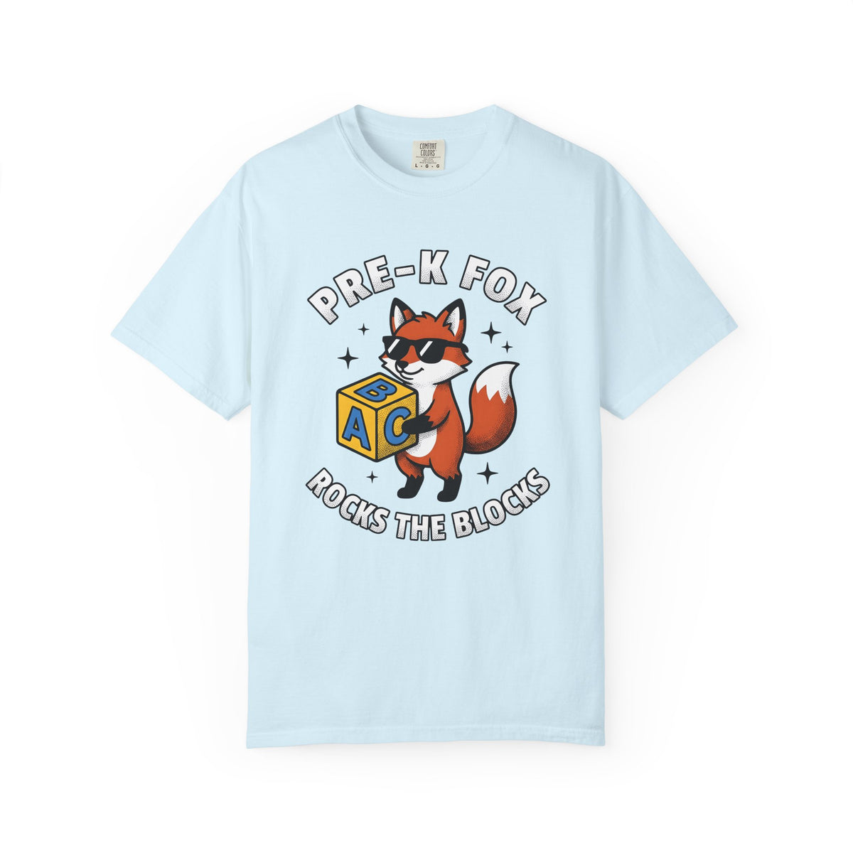 Fox Sunglasses Shirt Teacher Preschool Unisex Gift Cartoon Tee Shades T-Shirt