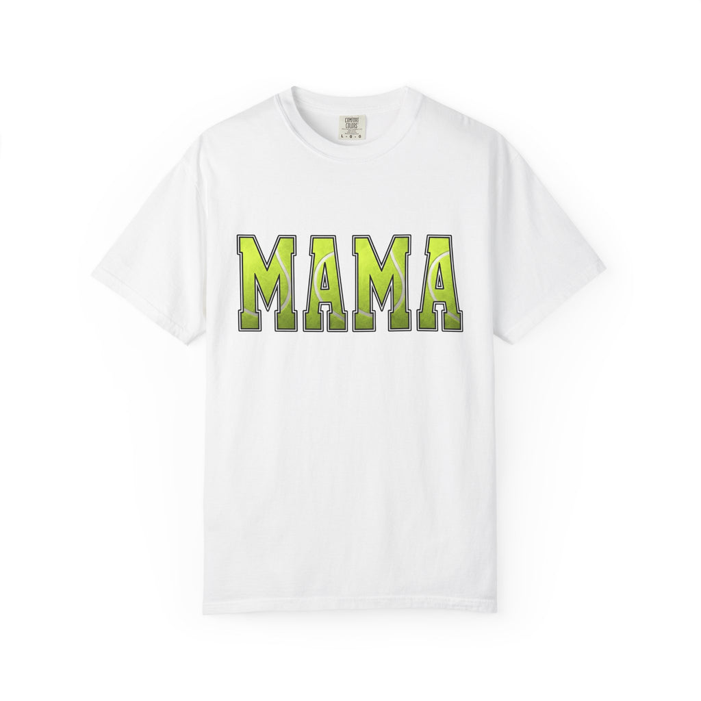 Tennis Ball Font Shirt Moms Exercise Gift Women Impactful Tee Tennis Font T-Shirt Mom Enthusiast Vintage Tshirt Fitness Graphic Old School