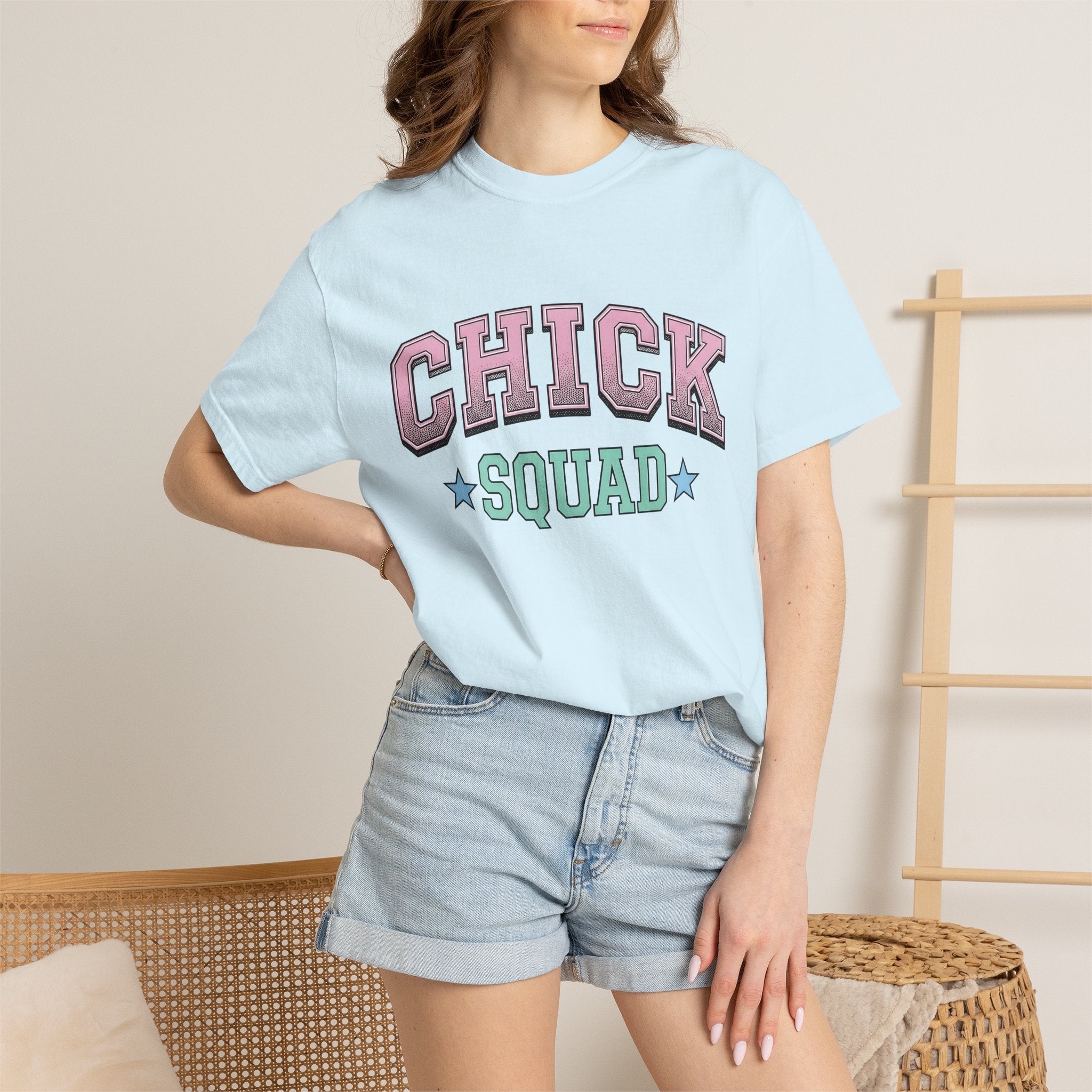 Varsity Letters Shirt Easter Pals Gift Women Pale Shades Tee Monogram T-Shirt Easter Fan Pastel Tshirt Friend Graphic Old School Star Symbol