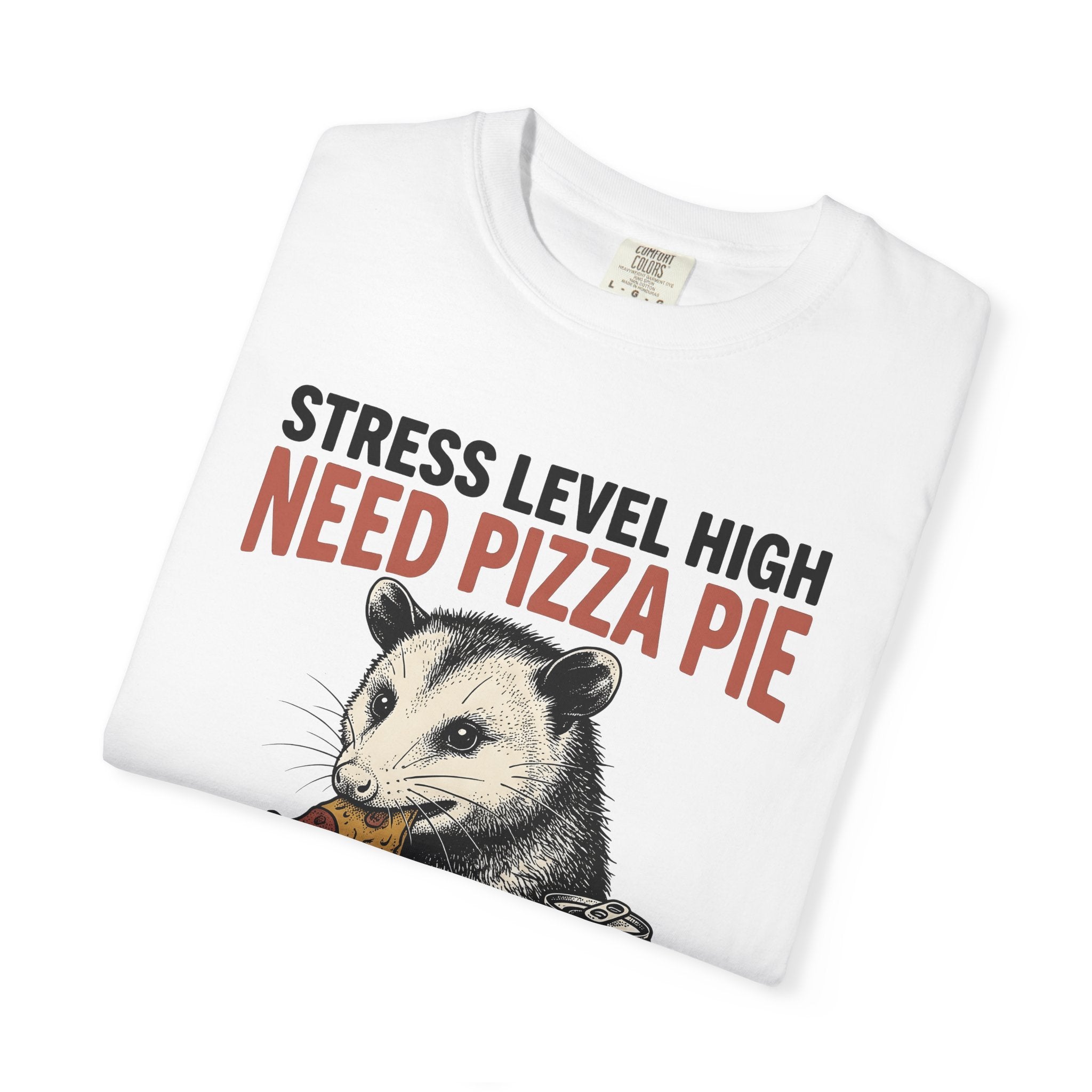 Opossum Pie Shirt Funny Pet Gift Women Cartoon Tee Possum T-Shirt Comedian Fan Humor Tshirt Animal Graphic Sketch Soft Drink Tshirt