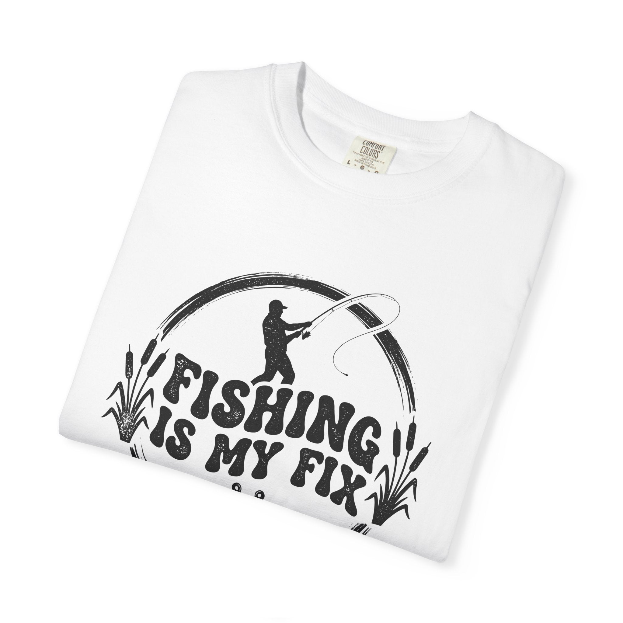 Fisherman Silhouette Shirt Fishing Outdoors Gift Women Vintage Tee Angler T-Shirt Fisher Fan Fisherman Tshirt Wilderness Graphic Retro