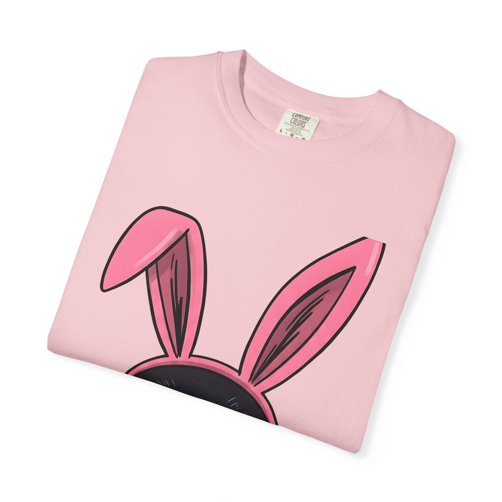Blackbird Bunny Ears Shirt Easter Comedy Gift Women Animated Tee Rabbit Ears T-Shirt Easter Fan Cartoon Tshirt Humor Graphic Doodle Critter