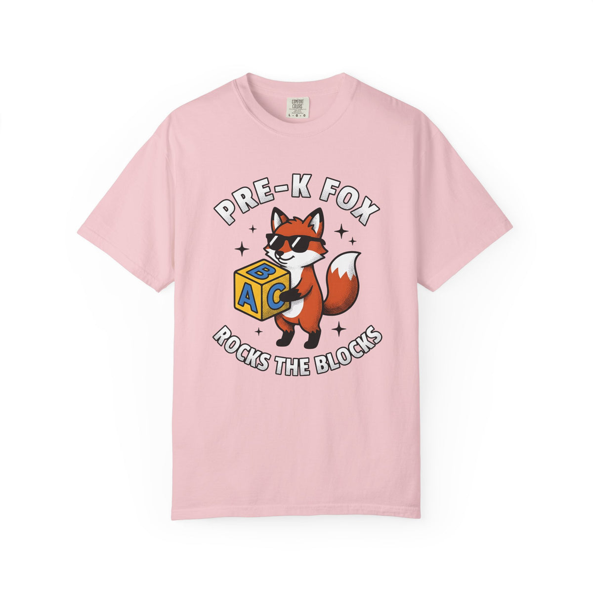 Fox Sunglasses Shirt Teacher Preschool Unisex Gift Cartoon Tee Shades T-Shirt