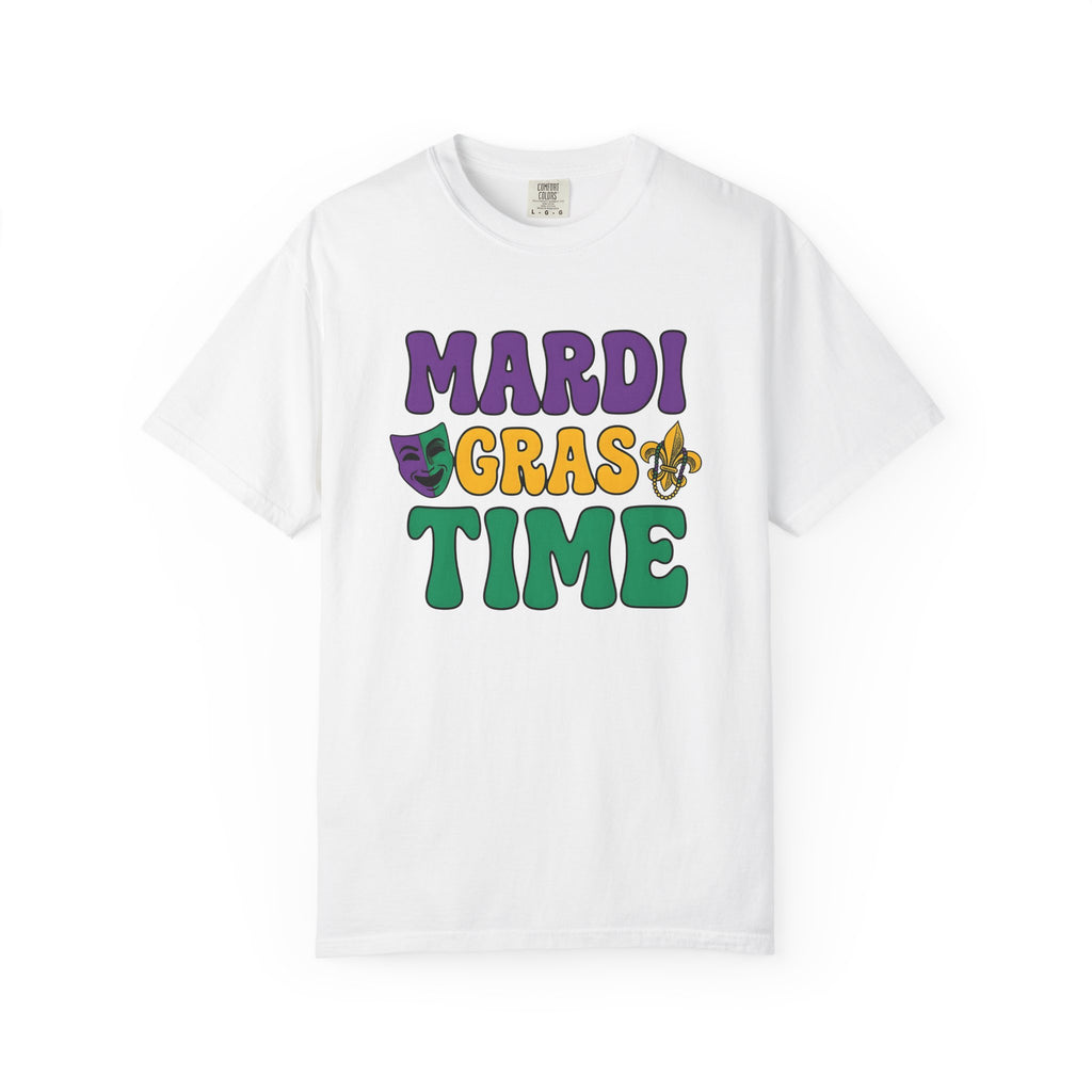 Carnival Mask Shirt Mardi Gras Celebration Gift Women Vibrant Tee Masquerade T-Shirt Carnival Fan Mask Tshirt Party Graphic Vintage Lily