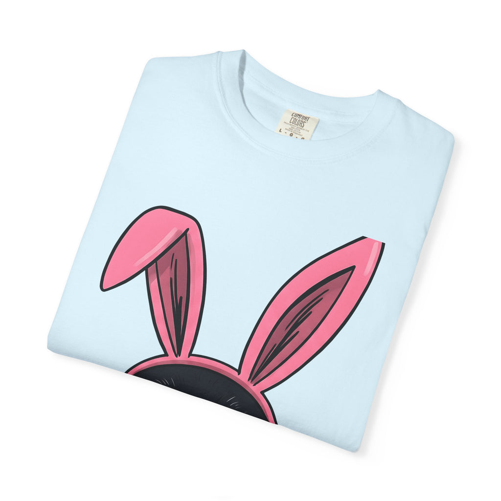 Blackbird Bunny Ears Shirt Easter Comedy Gift Women Animated Tee Rabbit Ears T-Shirt Easter Fan Cartoon Tshirt Humor Graphic Doodle Critter