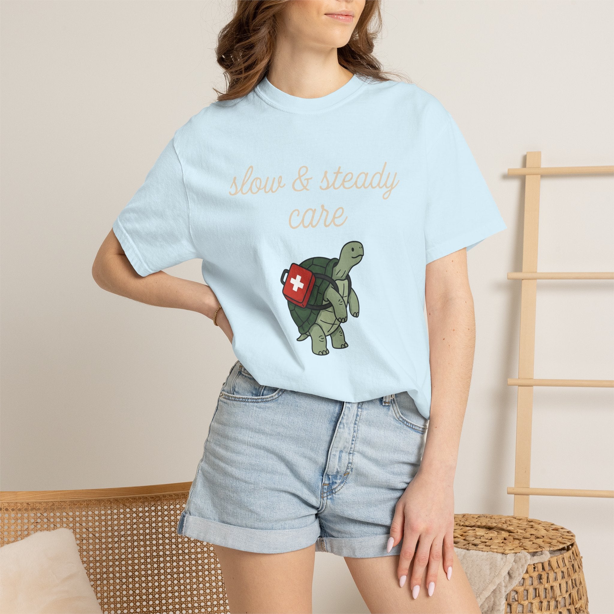 Turtle Nurse Shirt Nurses Wildlife Gift Women Graphic Tee Turtle T-Shirt Nurse Enthusiast Animal Graphic Illustration Doodle Medical Bag