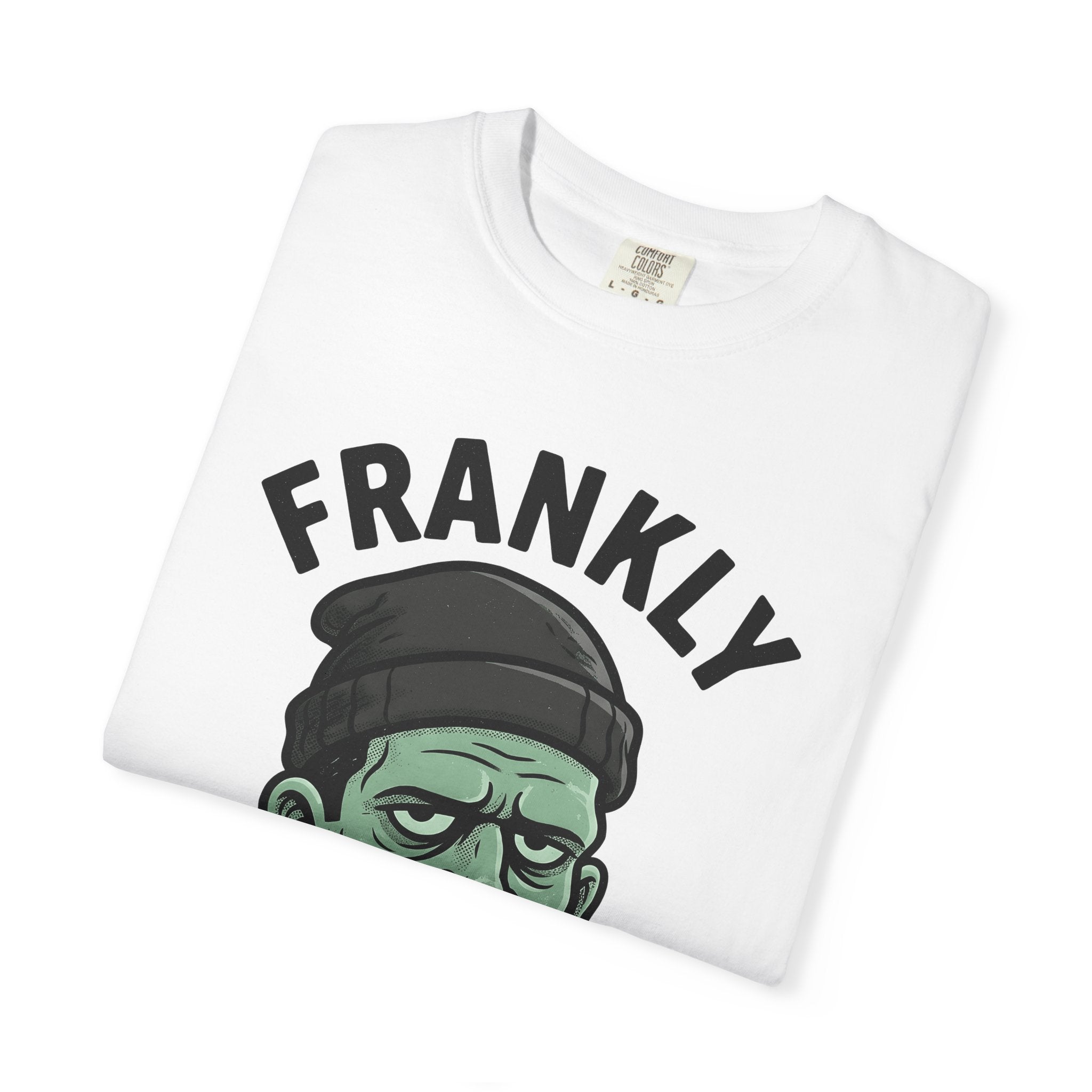 Frankenstein Creature Shirt Halloween Thriller Gift Women Comic Tee Monster T-Shirt Horror Fan Comic Art Tshirt Suspense Graphic Retro Knit