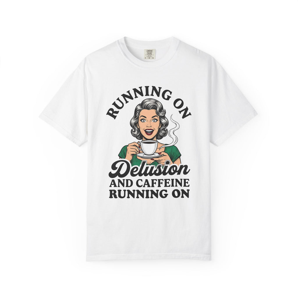Vintage Woman Coffee Shirt Coffee Joke Gift Women Comic Tee Retro Woman T-Shirt Coffee Fan Cartoon Tshirt Pun Graphic Classic Coffee Mug