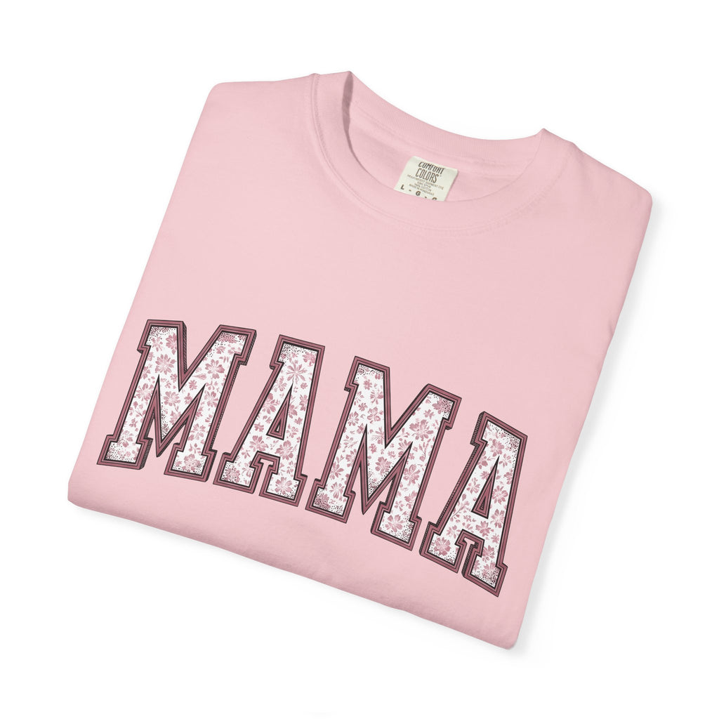 Flower Varsity Lettering Shirt Moms Household Gift Women Botanical Tee Floral T-Shirt Mother Enthusiast Botanical Tshirt Family Graphic