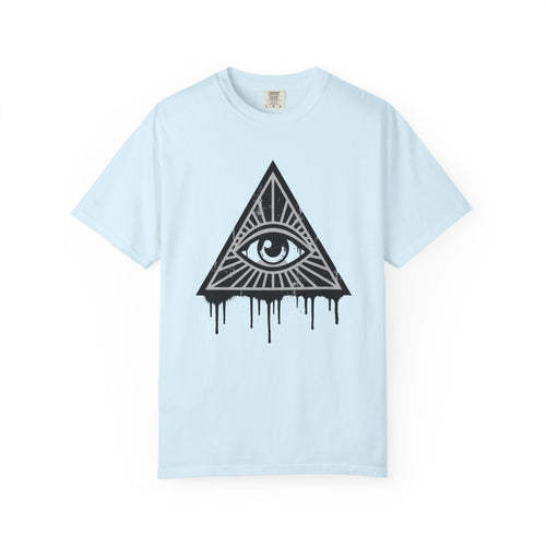 All Seeing Eye Shirt Boho Chic Spiritual Gift Women Grunge Tee Eye Of Providence T-Shirt Bohemian Fan Distressed Tshirt Mystical Graphic