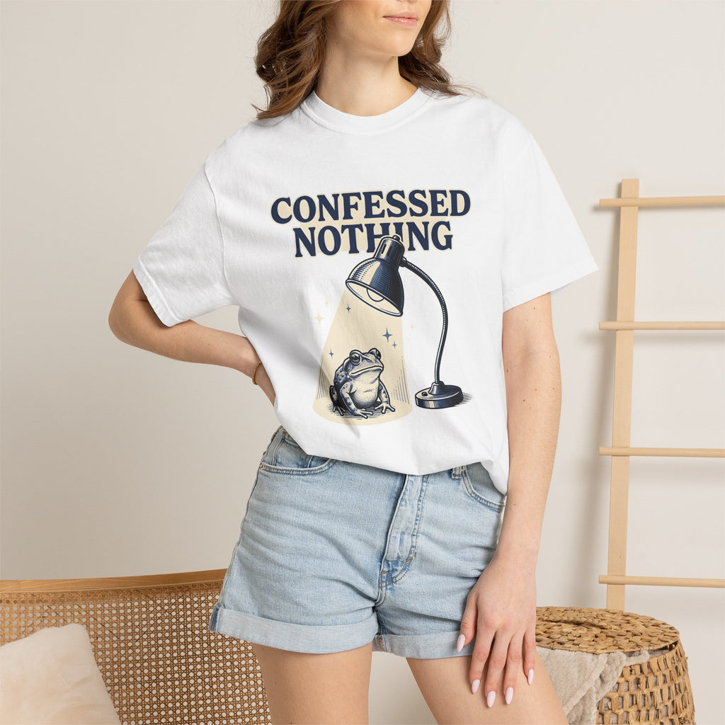 Frog Night Light Shirt Funny Critter Gift Women Retro Tee Nightlight T-Shirt Humor Fan Vintage Tshirt Creature Graphic Outline Glimmers