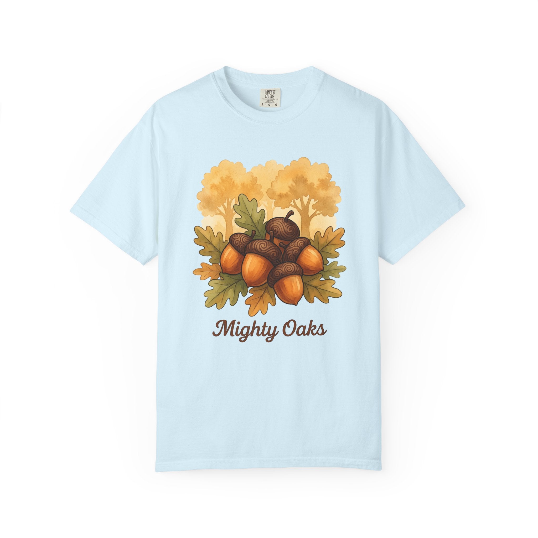 Acorn Cluster Shirt Cottagecore Nature Gift Women Watercolor Tee Acorn T-Shirt Cottagecore Fan Watercolor Tshirt Outdoor Graphic Vintage Oak