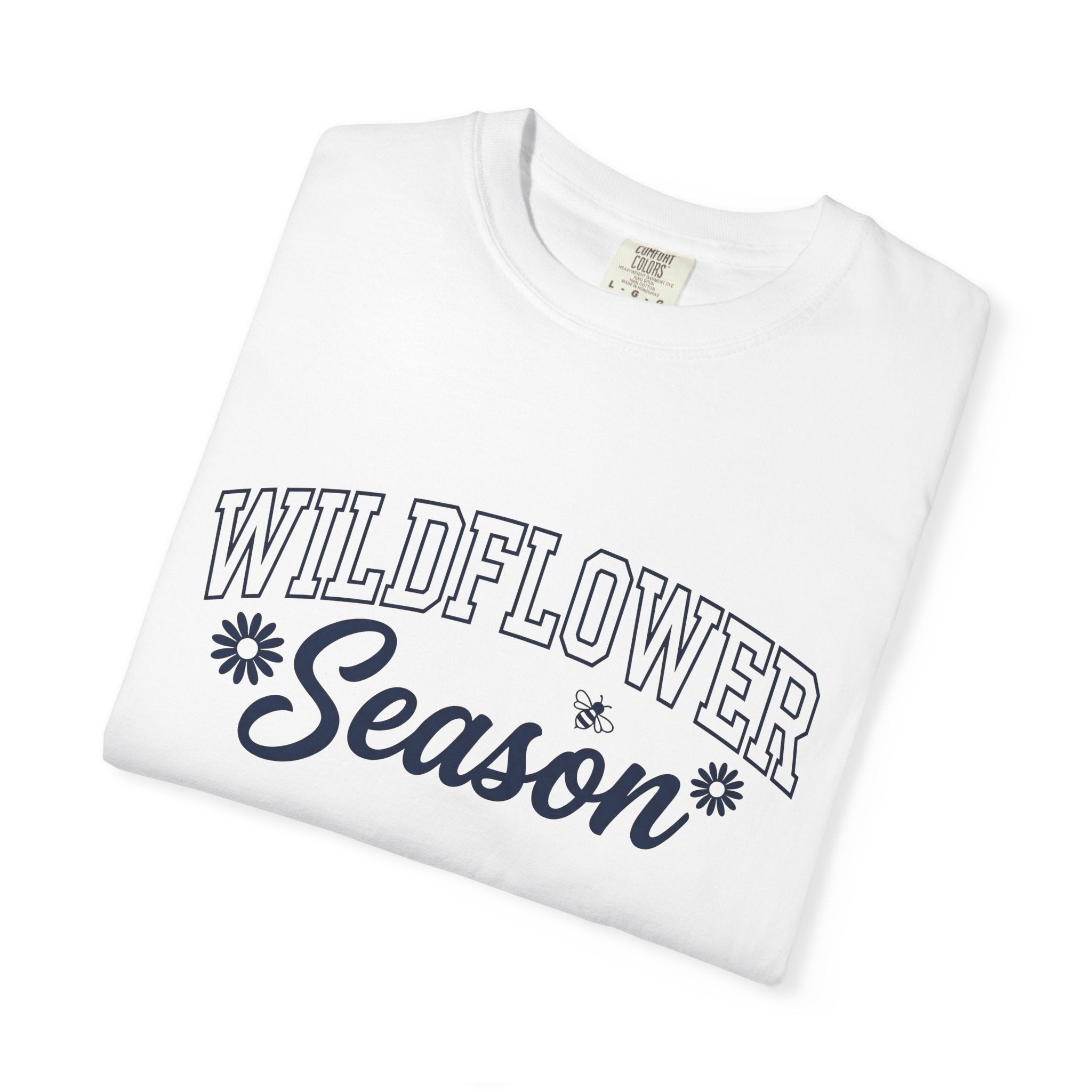 Wildflower Design Shirt Wildflower Outdoors Gift Women Contemporary Tee Floral T-Shirt Wildflower Fan Modern Tshirt Outdoor Graphic Simple