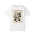 Coffee Brewer Shirt Coffee Cuisine Gift Women Sketch Tee Coffee Maker T-Shirt Coffee Fan Coffee Art Tshirt Food Graphic Garden Roasted