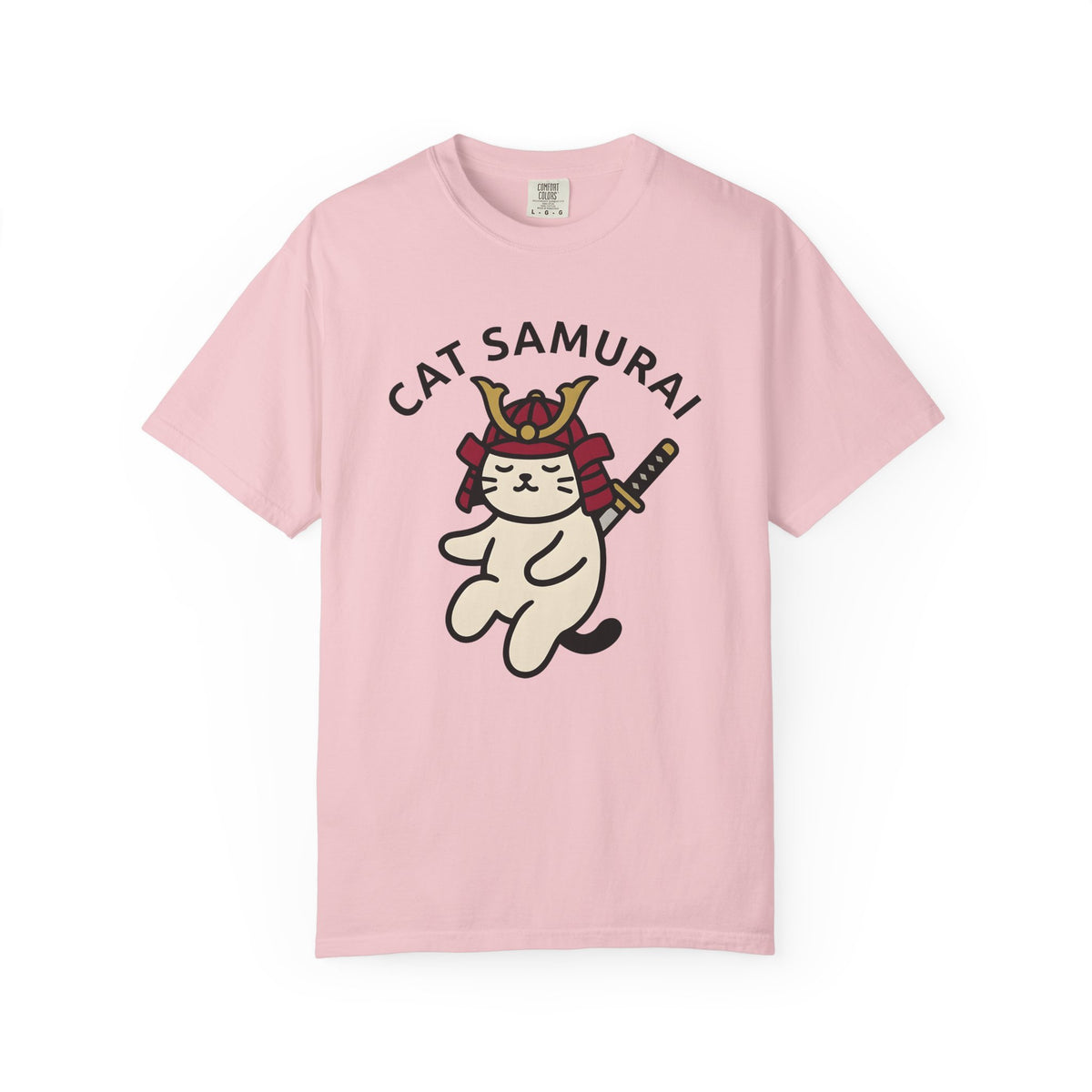 Ninja Cat Shirt Cat Pet Gift Women Cute Tee Kitty T-Shirt Cat Fan Kawaii Tshirt Animal Graphic Comic Blade Tshirt