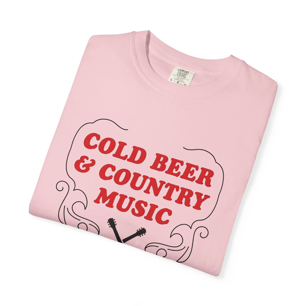 Guitar Beer Mug Shirt Cowgirl Music Gift Women Western Tee Beerstein T-Shirt Cowboy Fan Rustic Tshirt Melody Graphic Vintage Flourish Tshirt