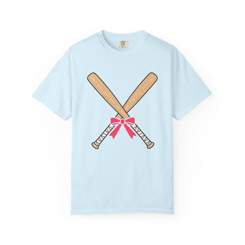 Baseball Bats Shirt Sports Ballgame Gift Women Hand Drawn Tee Baseball Bat T-Shirt Athlete Fan Baseball Tee Illustration Graphic Softball