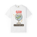 Gin Mixed Drink Shirt Cocktail Gathering Gift Women Graphic Tee Cocktail T-Shirt Cocktail Fan Graphic Tshirt Party Graphic Old School