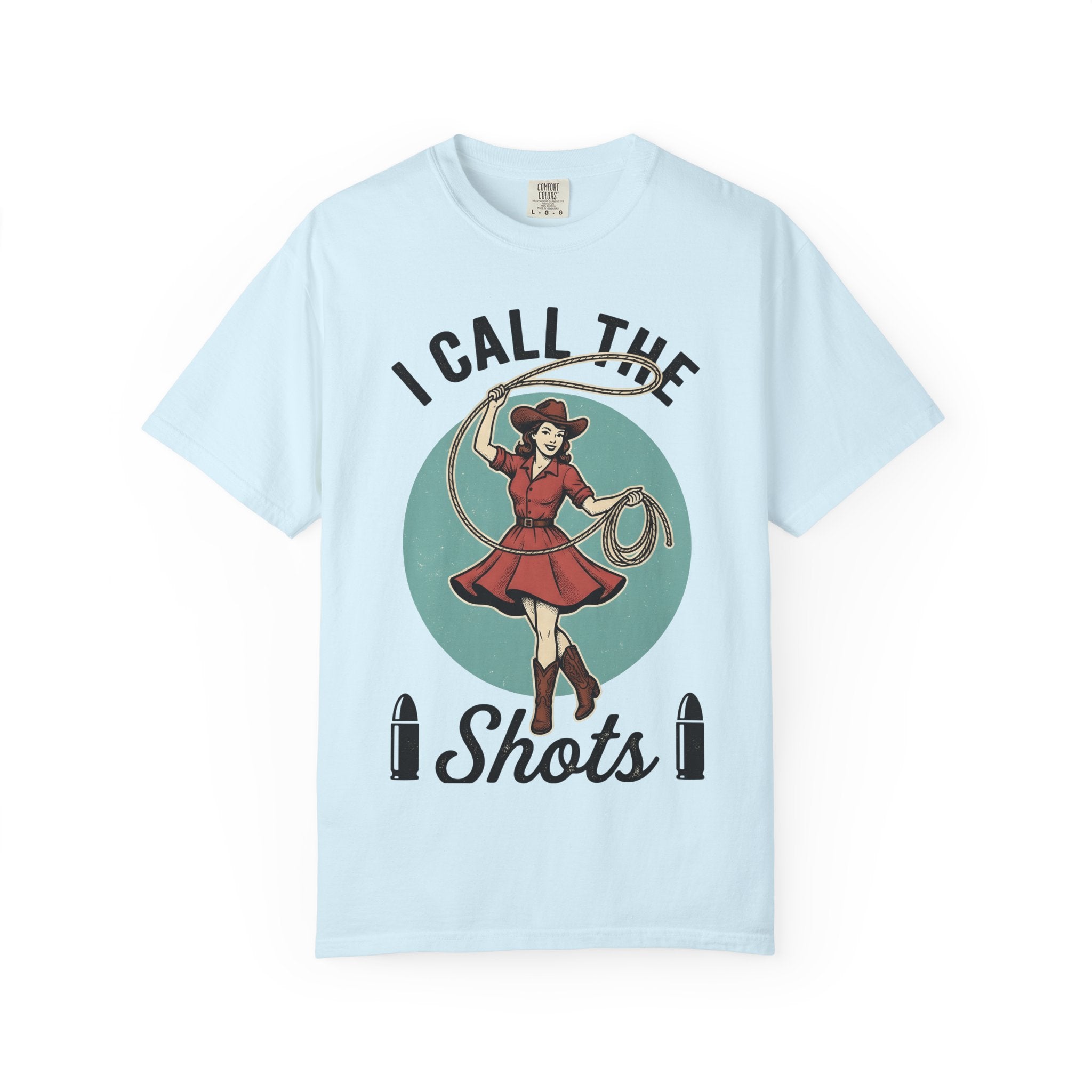 Cowgirl Lariat Shirt Cowgirl Country Gift Women Western Tee Rope T-Shirt Cowgirl Fan Western Art Tshirt Rural Graphic Old School Cowboy