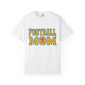 Football Player Graphic Shirt Moms Sports Gift Women Bold Tee Athlete T-Shirt Mom Fan Football Tshirt Athlete Graphic Retro Glitter Tshirt