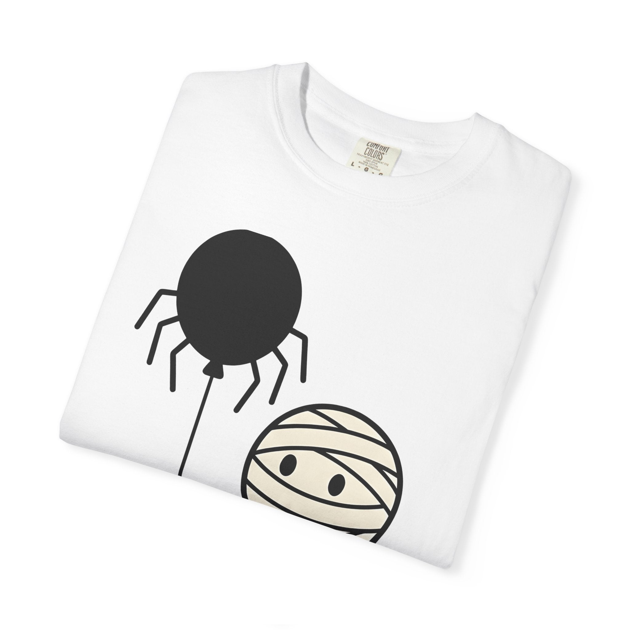 Mummy Doll Shirt Halloween Horror Gift Women Sweet Tee Doll T-Shirt Horror Fan Creepy Tshirt Macabre Graphic Clean Spider Balloon Tshirt