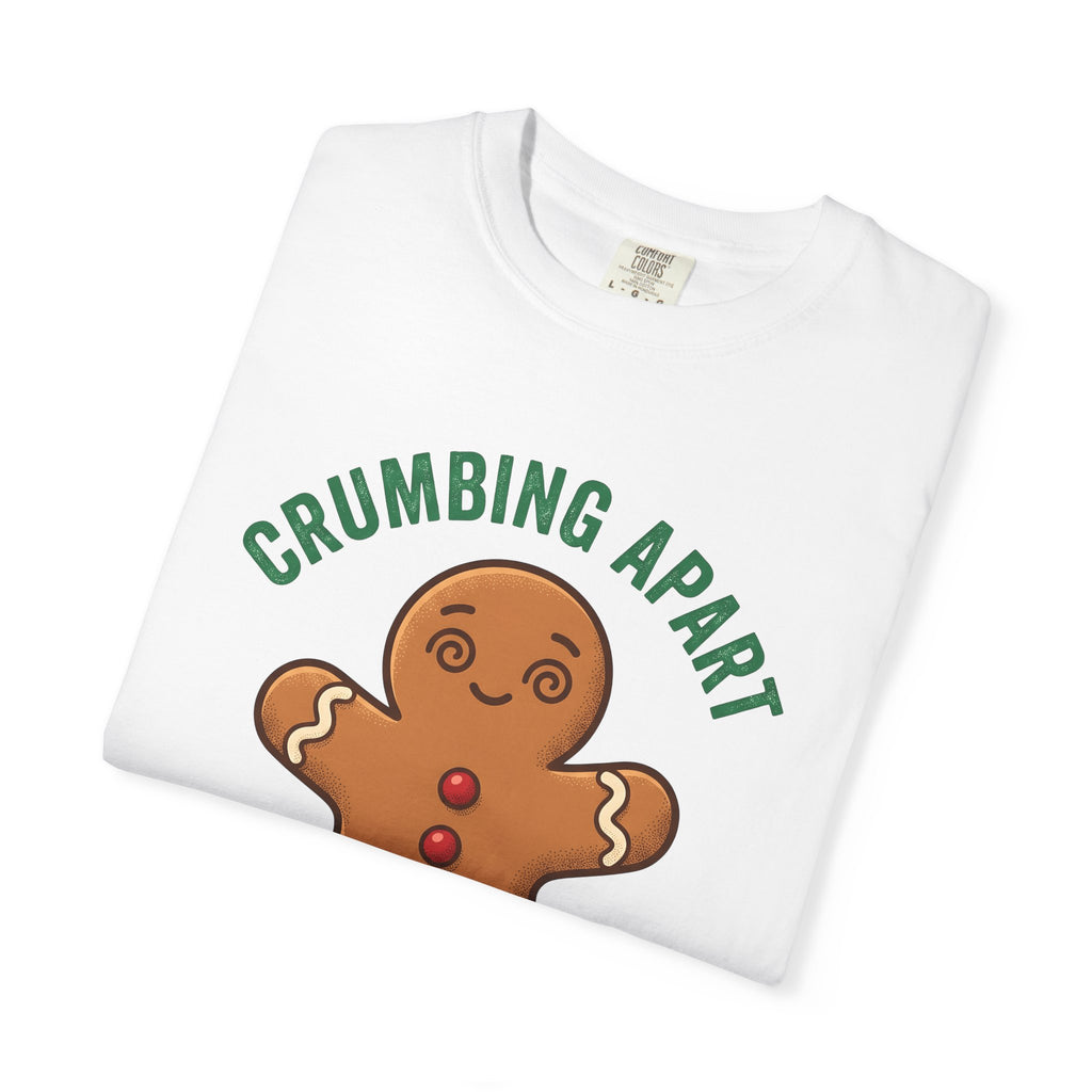 Gingerbread Biscuit Shirt Holiday Festive Gift Women Comic Tee Gingerbread Man T-Shirt Christmas Fan Cartoon Tshirt Merry Graphic Retro