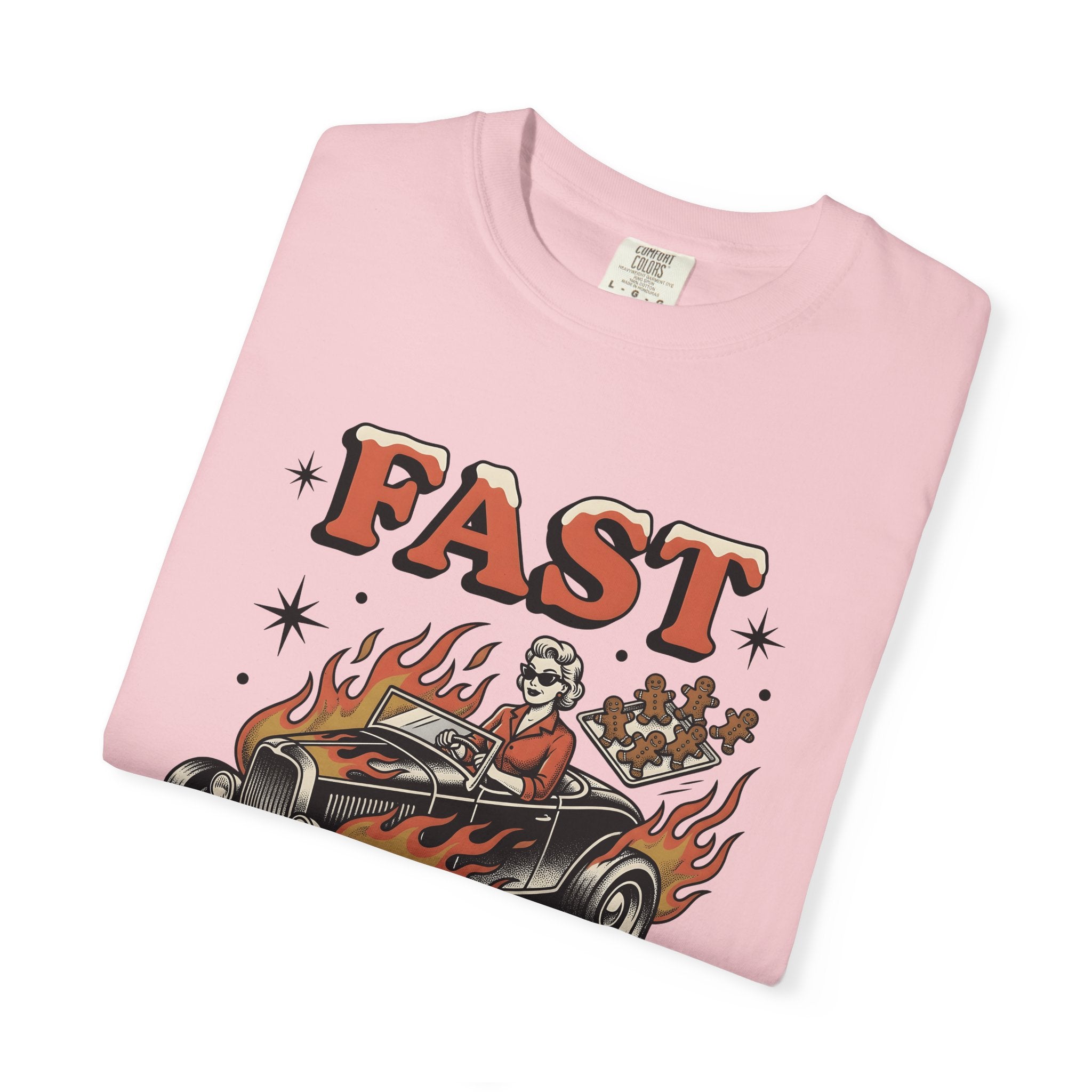 Retro Car Shirt Christmas Transport Gift Women Sketch Tee Automobile T-Shirt Christmas Fan Vintage Tshirt Vehicle Graphic Cartoon