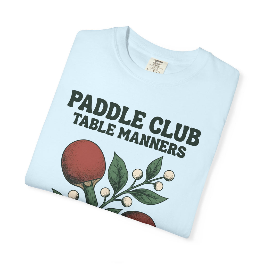 Table Tennis Rackets Shirt Sports Association Gift Women Throwback Tee Ping Pong Paddle T-Shirt Sports Fan Vintage Tshirt Connection Graphic