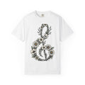 Blossom Treble Clef Shirt Mom Songs Gift Women Garden Tee Treble Clef T-Shirt Mother Fan Musical Tshirt Melody Graphic Line Art Daisy Flower