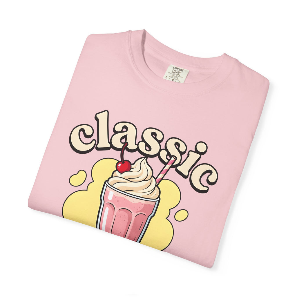 Milkshake Shirt Desserts Snack Gift Women Cartoon Tee Shake T-Shirt Sweets Fan Toon Tshirt Munchie Graphic Vintage Cherry Tshirt