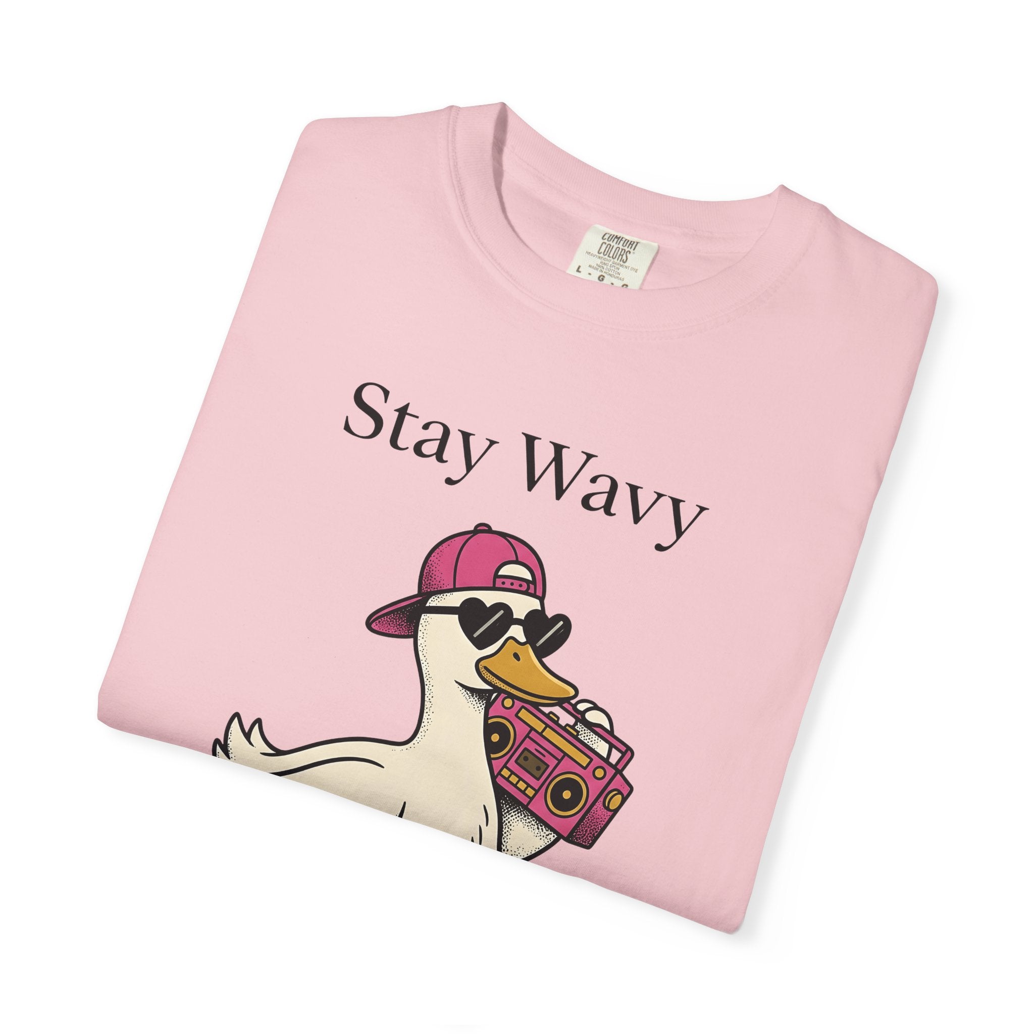 Duck Skateboard Shirt Funny Wildlife Gift Women Comic Tee Duckling T-Shirt Humor Fan Cartoon Tshirt Animal Graphic Vintage Stereo Tshirt