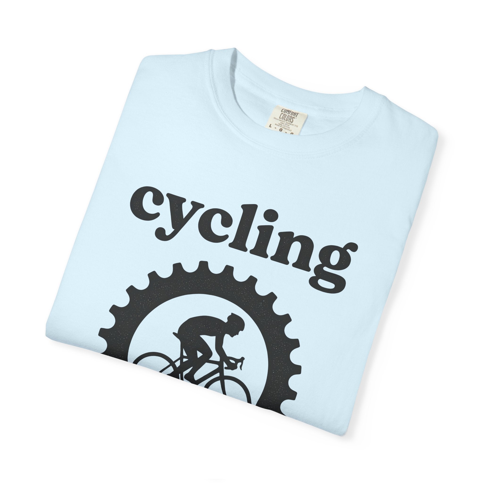 Cyclist Graphic Shirt Cycling Fitness Gift Women Silhouette Tee Biker T-Shirt Cyclist Enthusiast Outline Tshirt Workout Graphic Minimalist