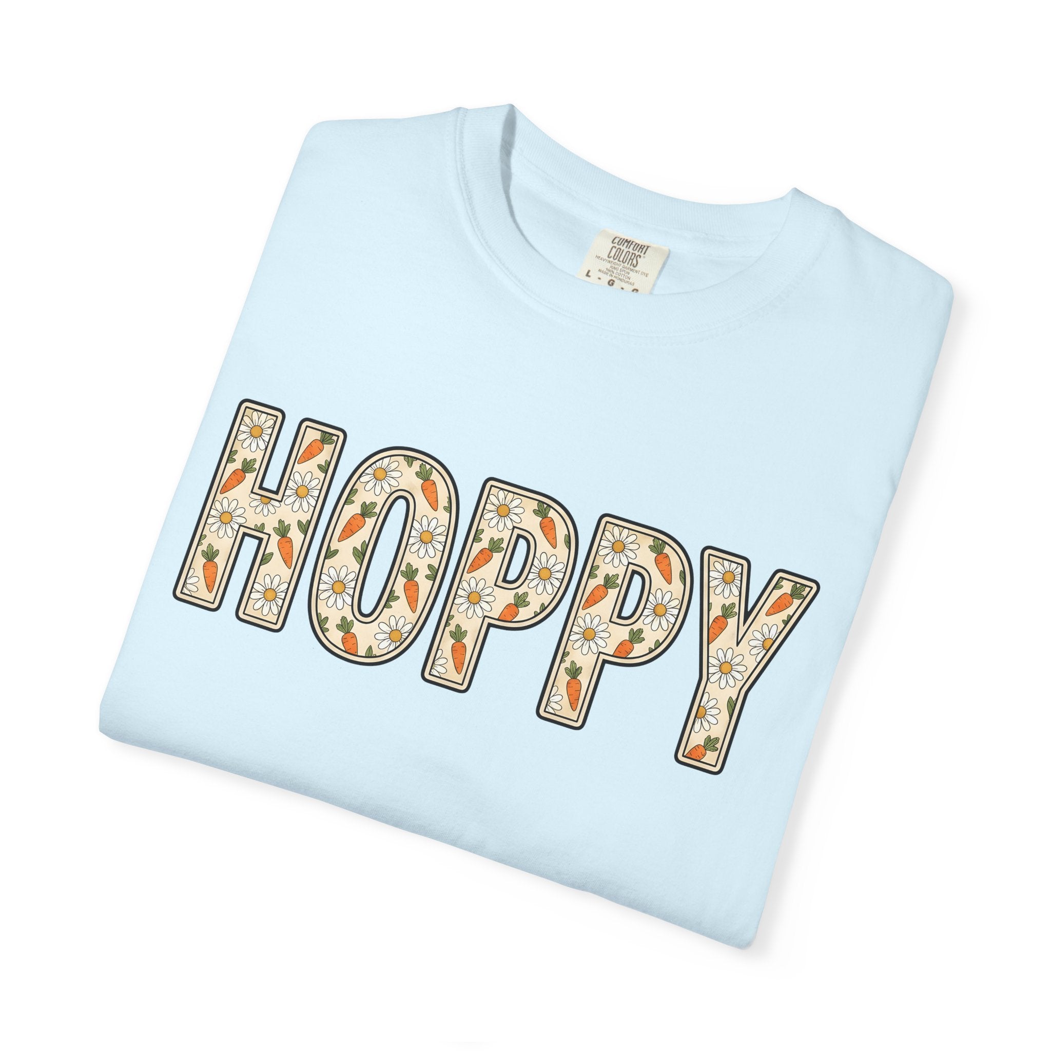 Carrot Daisy Print Shirt Easter Outdoors Gift Women Charming Tee Flower T-Shirt Spring Fan Floral Tshirt Outdoor Graphic Hand Drawn Petals