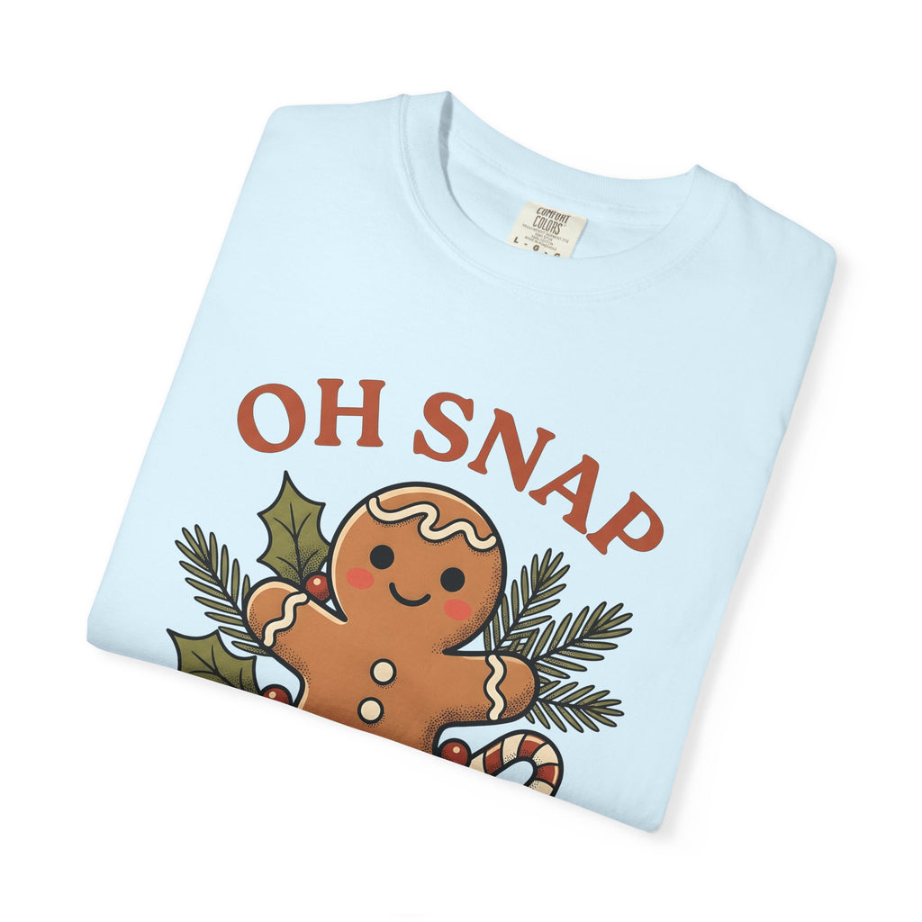 Gingerbread Treat Shirt Holiday Seasonal Gift Women Playful Tee Cookie T-Shirt Christmas Fan Cookie Art Tshirt Winter Graphic Classic Wreath