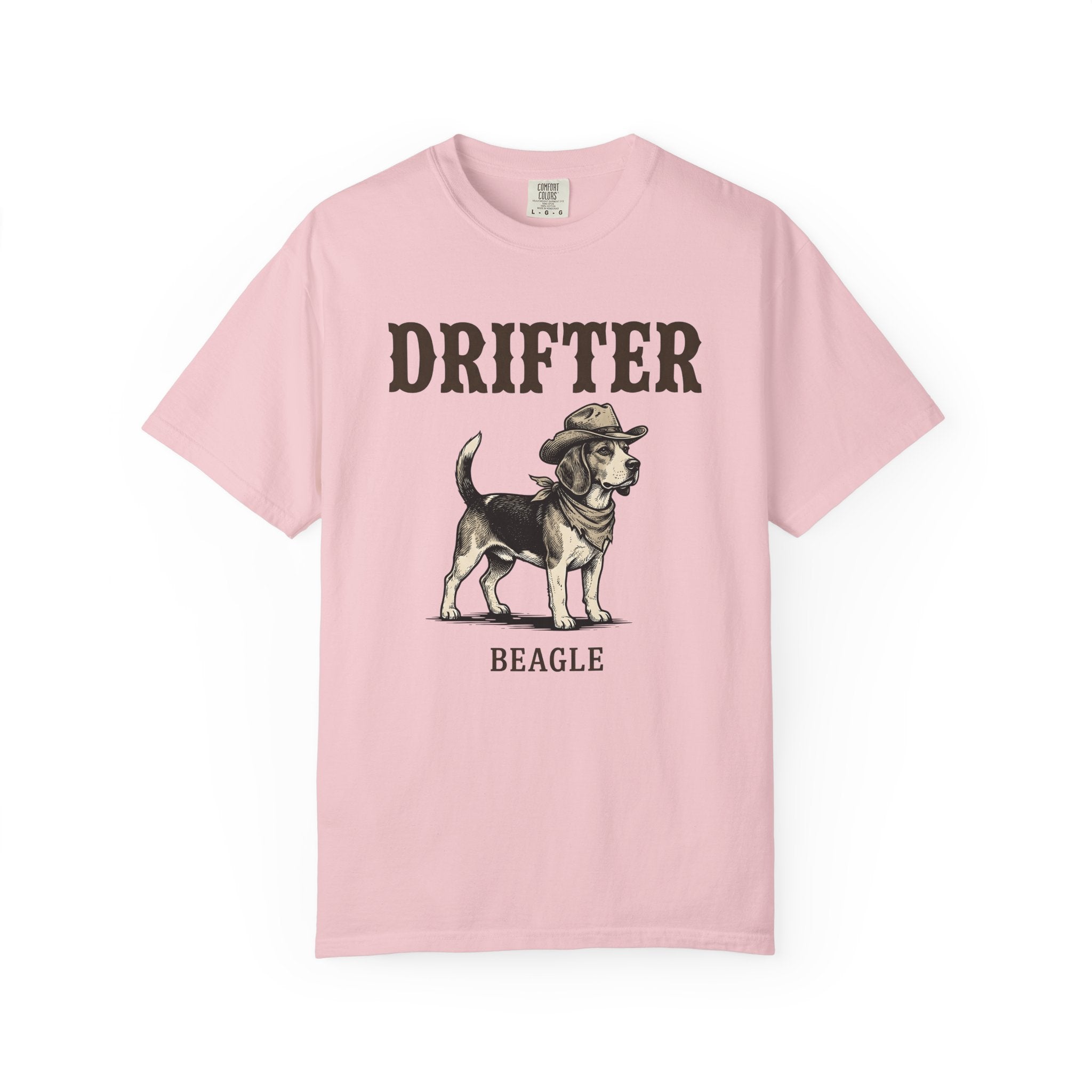 Beagle Ranch Dog Shirt Dog Prairie Gift Women Cartoon Tee Hound T-Shirt Dog Fan Comic Tshirt Plains Graphic Doodle Wide Brim Hat Tshirt