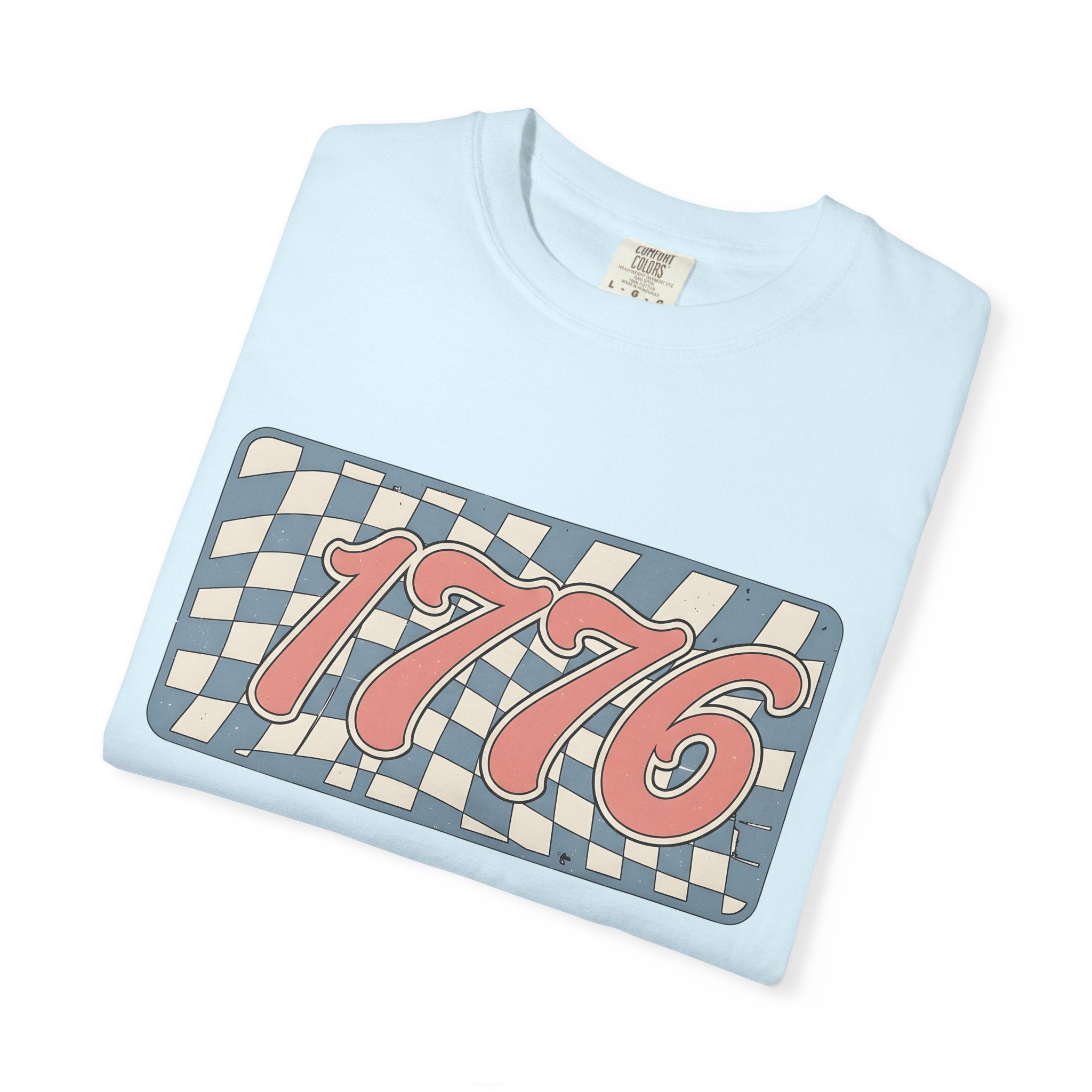 Racing Flag Design Shirt America Usa Gift Women Retro Tee Checkered Flag T-Shirt American Enthusiast Vintage Tshirt United States Graphic