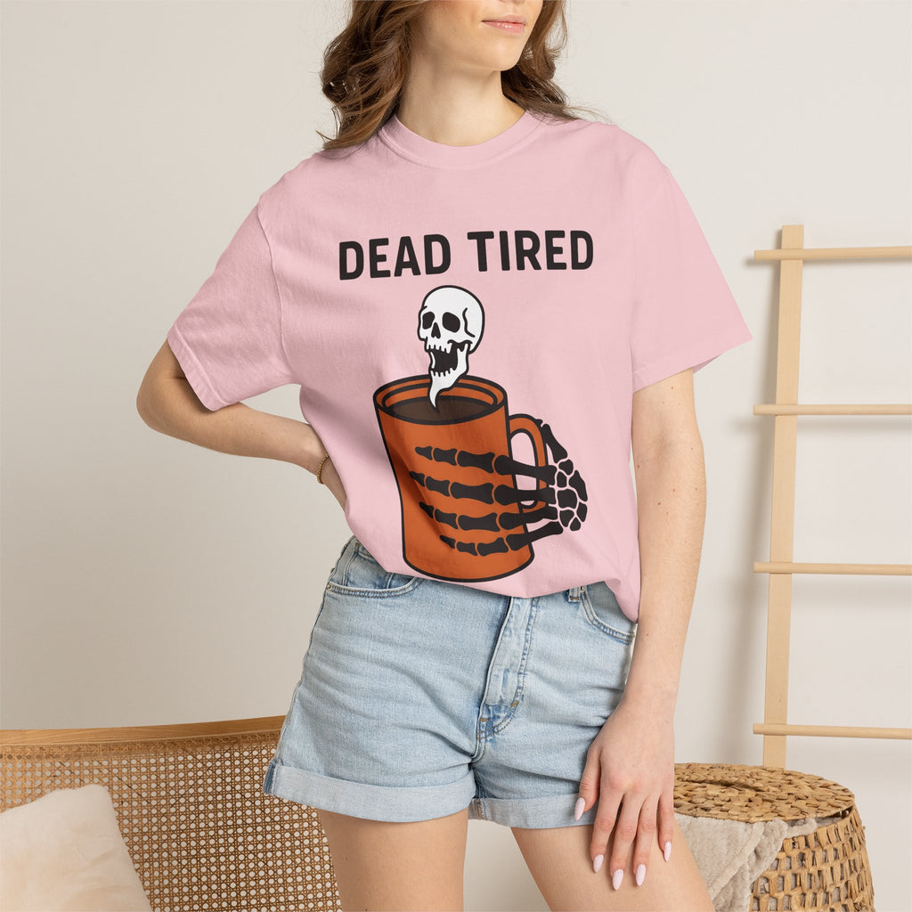 Skeleton Coffee Cup Shirt Coffee Party Gift Women Animated Tee Coffee Mug T-Shirt Coffee Fan Cartoon Tshirt Party Graphic Strong Skull Face